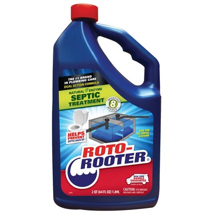 Roto Rooter Liquid Septic System Treatment 64 oz 351272